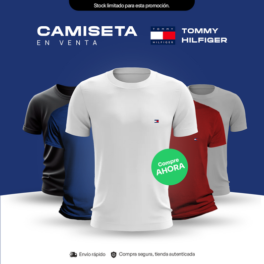 CAMISETA MASCULINO SLIM FIT - TOMY HILFIGER